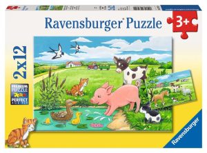 Tierkinder auf dem Land