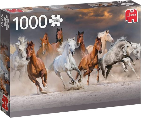 Pferde in der Wüste, 1000 Teile