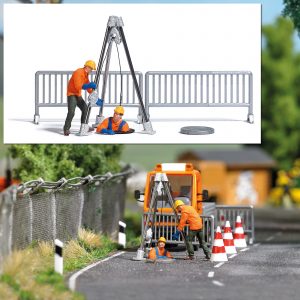 A-Set: Kanalarbeiter H0