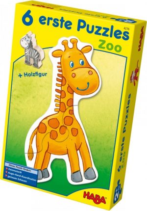 6 erste Puzzles Zoo