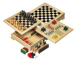 Holz-Spielesammlung Reise