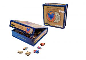 Artefakt Holzpuzzle 2 in 1 Löwe, 177 Tei