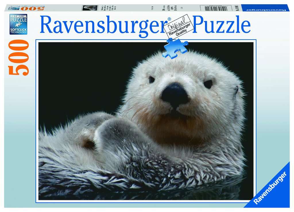 Süßer kleiner Otter