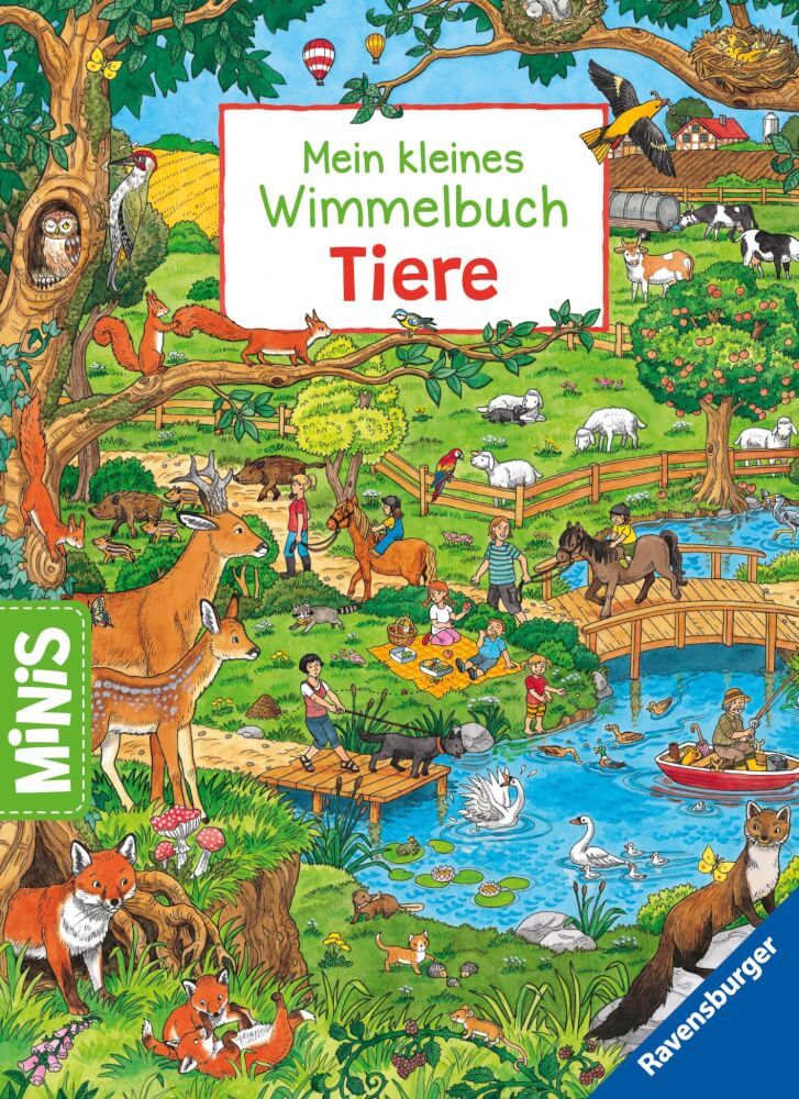 RV Minis:Wimmelbuch Tiere