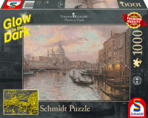 In den Straßen von Venedig, Thomas Kinkade, Glow in the dark, 1000 Teile