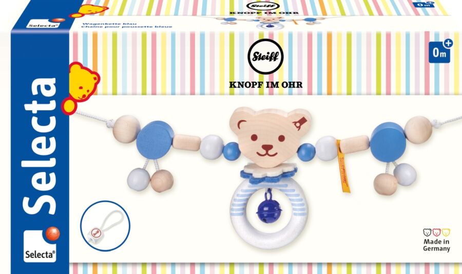 Wagenkette blau, 63 cm