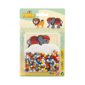 HAMA kleiner Blister Wilde Tiere