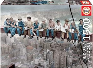 Educa - Lunch über New York 1500 Teile Puzzle