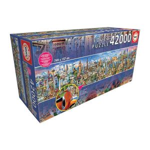 Educa - Einmal um die Welt 42000 Teile Puzzle