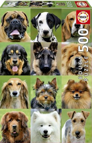 Educa Dogs Collage Puzzle 500 Teile
