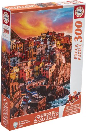 Educa Senior Puzzle Manarola Cinque Terre, Italy, 300 Teile