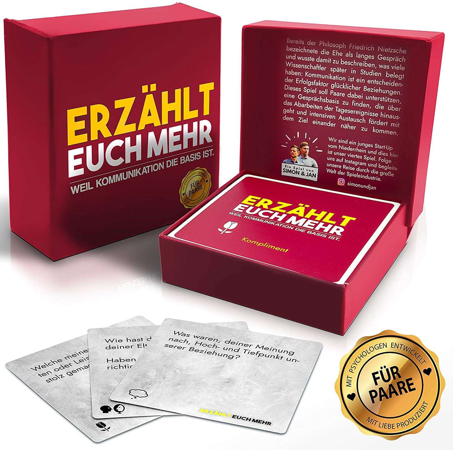 Erzählt euch mehr Paare, von Simon & Jan