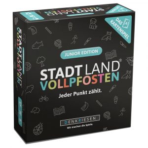 STADT LAND VOLLPFOSTEN®  Das Kartenspiel Junior Edition