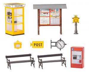 Bahnhofs-Zubehör
