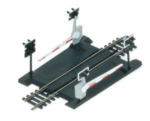 Bahnübergang, eingleisig