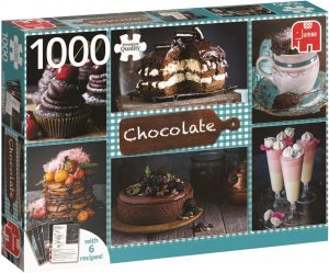 Chocolate (mit 6 Rezepten), 1000 Teile