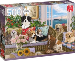 Pelzige Freunde, Puzzle 500 Teile