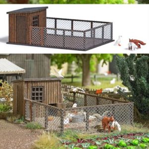 Fuchs stiehlt Gans H0