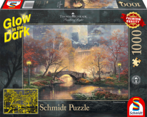 Central Park im Herbst, Thomas Kinkade, Glow in the dark, 1000 Teile