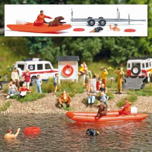 Wasserrettung Set 1 H0