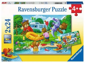 Familie Bär geht campen