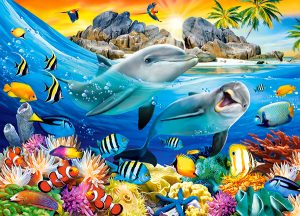 Dolphins in the Tropics, 1000 Teile