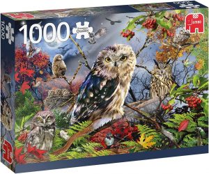 Eulen im Mondschein, 1000 Teile