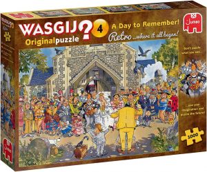 Wasgij Retro Original 4, Ein Tag zum Erinnern, Puzzle 1000 Teile