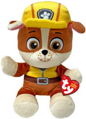 RUBBLE PAW PATROL - BEANIE BABIES (LIC)