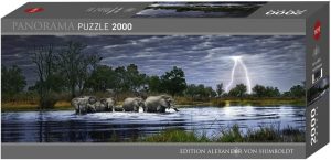 Heye Herd of Elephants Puzzle 2000 Teile