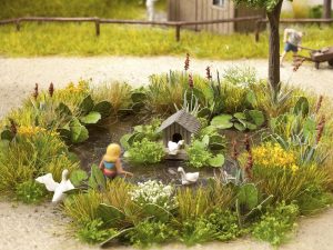 HO L-C Entenhaus mit Ente
