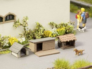 HO L-C Hundehütten