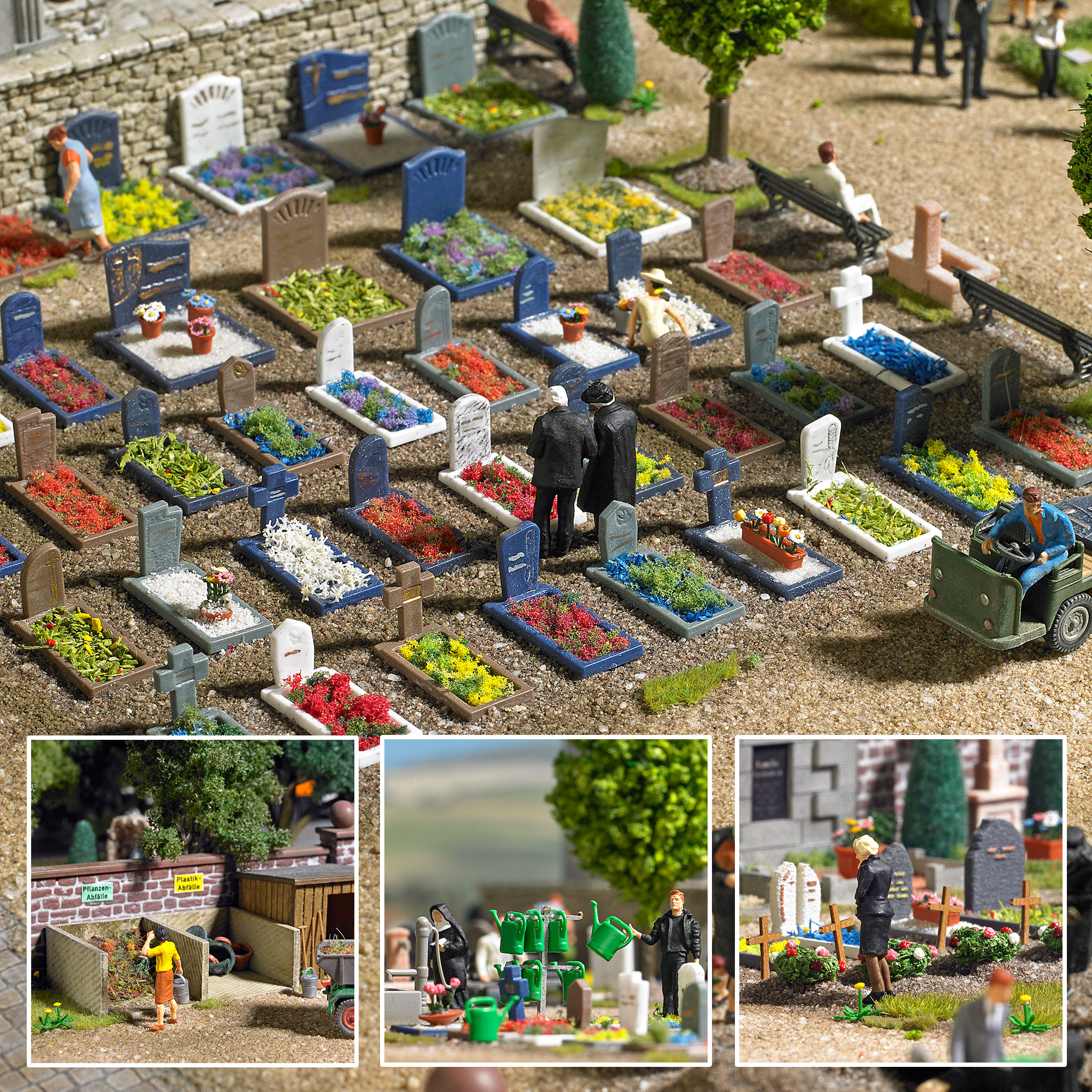 Friedhof Ausgestaltung H0