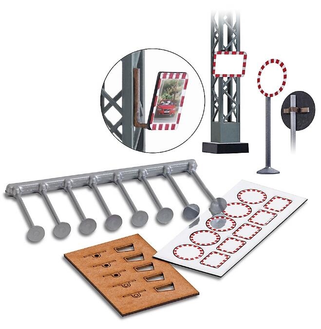Verkehrsspiegel-Set