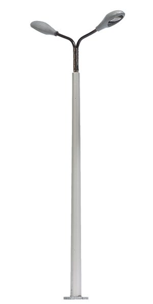 Betonmast mit 2 Lampen H0