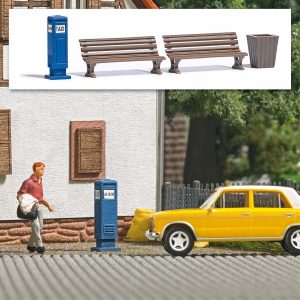 M-Set: Taxisäule DDR H0