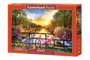 Picturesque Amsterdam with Bicycles