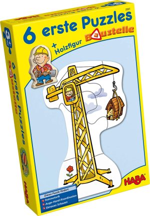 6 erste Puzzles Baustelle