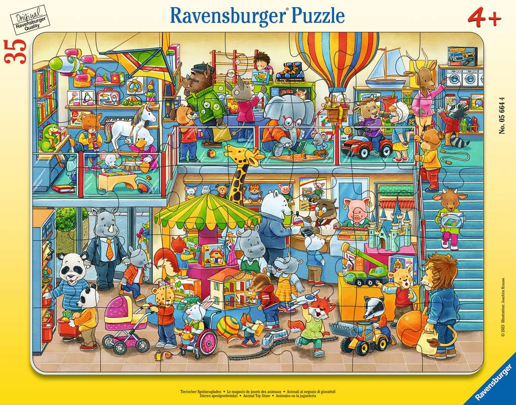 Tierischer Spielzeugladen 35p