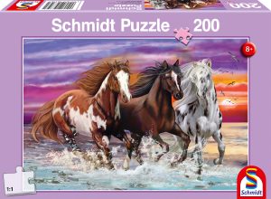 KIPU200T.Wildes Pferde-Trio