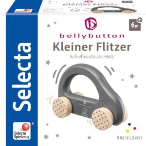 Kleiner Flitzer grau, 10 cm