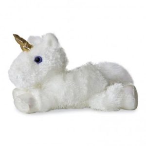 Mini Flopsies - Weißes Einhorn