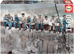 Educa - Lunch über New York 1500 Teile Puzzle