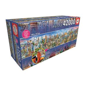 Educa - Einmal um die Welt 42000 Teile Puzzle