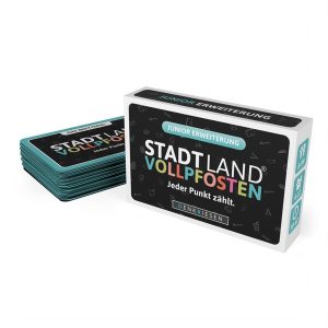 STADT LAND VOLLPFOSTEN® - Erweiterungsset Junior für das Brettspiel