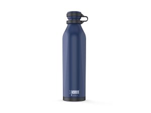 IDRINK® - b-evo Revolutionäre Isolierflasche, 3 Wände, Edelstahl-Flasche mit Doppel-Deckel, 500 ml (BRUNELLESCHI)