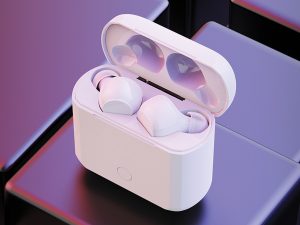 WHITE Bluetooth-Headset