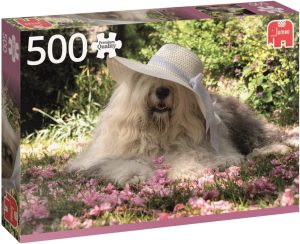 Sophie in einem Blumenbeet, 500 Teile