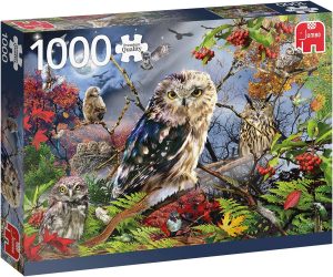 Eulen im Mondschein, 1000 Teile
