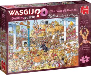 Wasgij Retro Destiny 4 - Die Wasgij-Spiele, Puzzle 1000 Teile